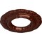 Ekena Millwork Lisbon Ceiling Medallion (Fits Canopies up to 7"), 15 3/8"OD x 7"ID x 1"P, Antique Copper CM15LIACS - alternate 2